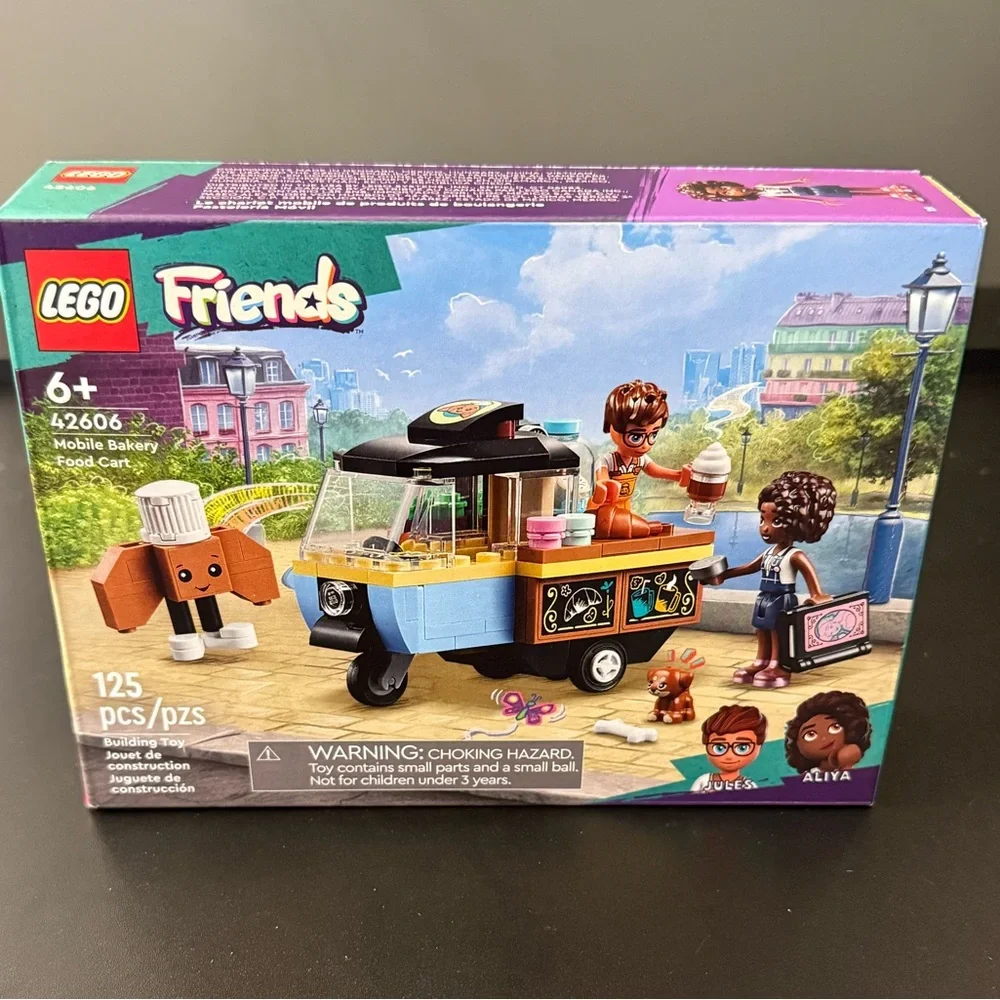 NEW. LEGO Friends Mobile Ice Cream Cart - 125 pieces.
